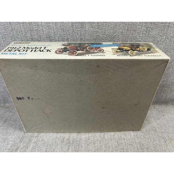 NEW VINTAGE Gabriel 1912 Model T Depot Hack Metal Kit Model SEALED! - Picture 5 of 5